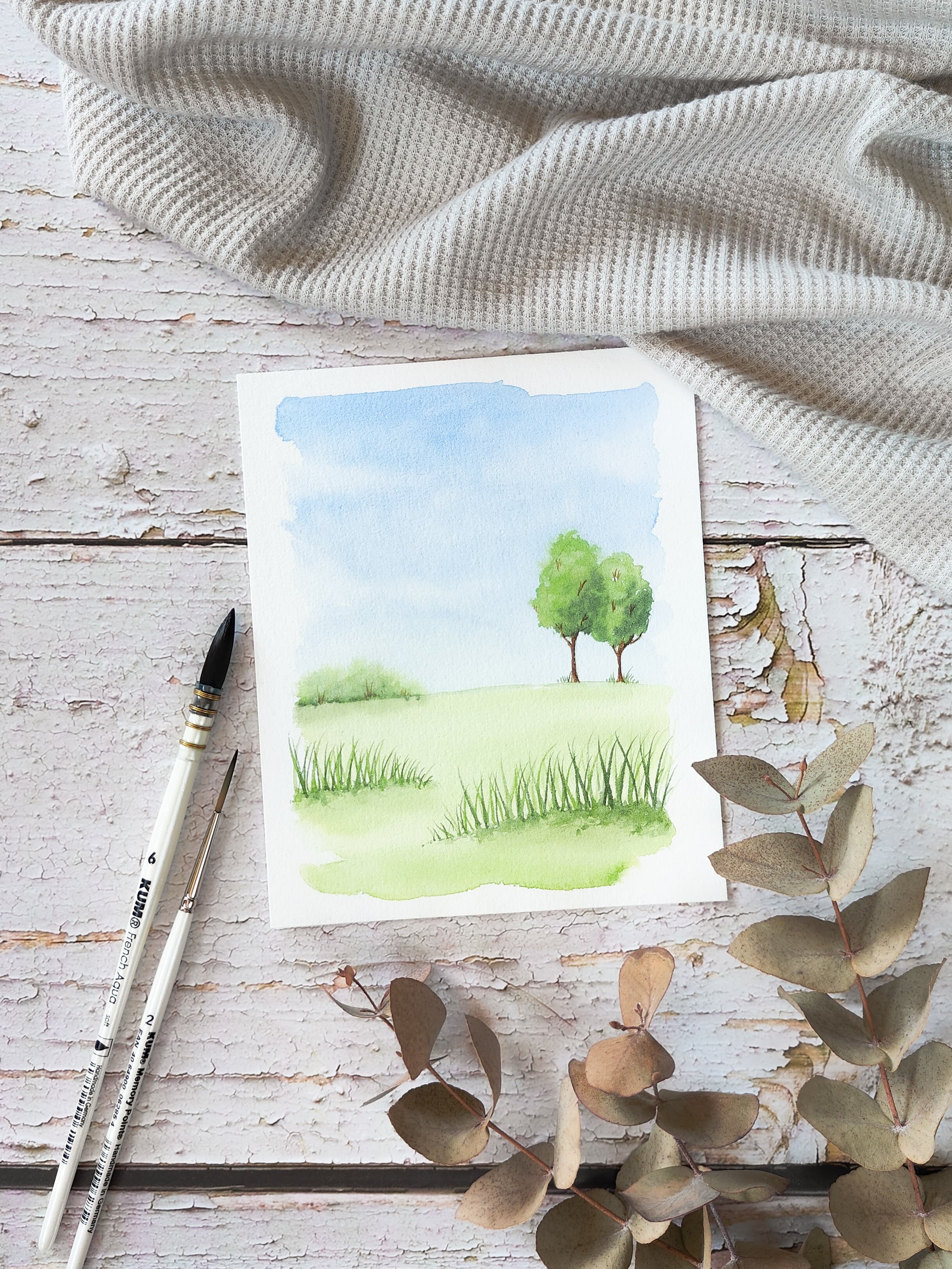 Landschaft / fertiges Motiv