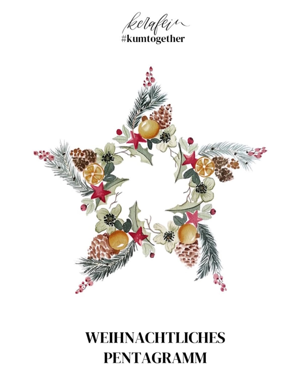 Livestream: Weihnachtliches Pentagramm