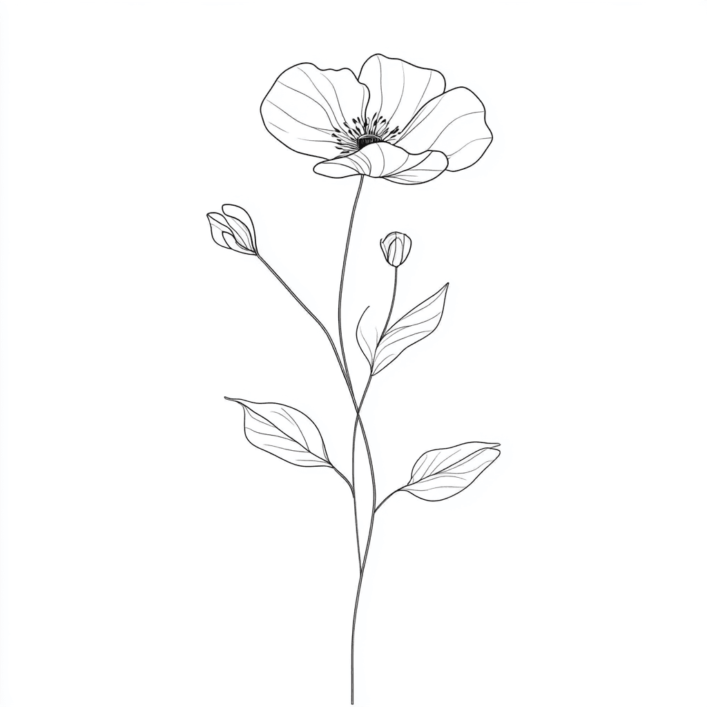 Vorlage: Blume