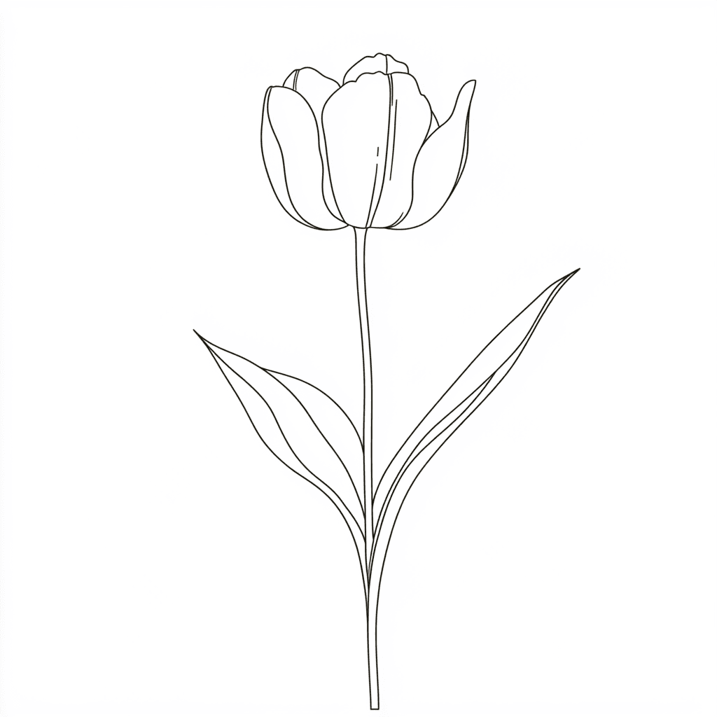 Vorlage: Tulpe