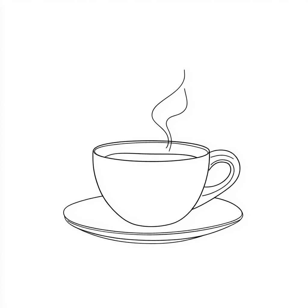 Vorlage: Kaffeetasse