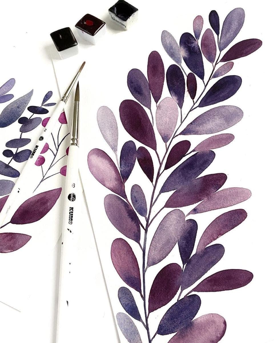Aquarell von Julie Simon