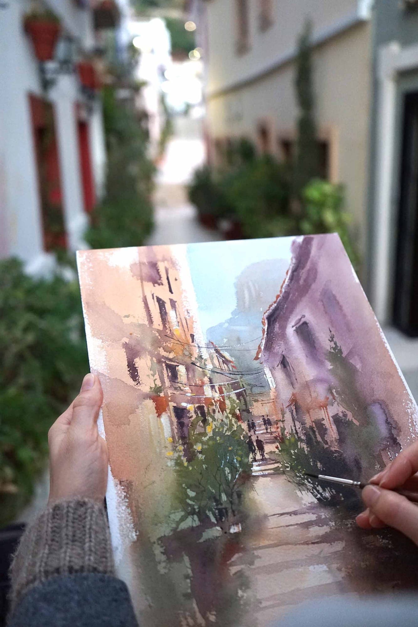 Plein-air in Alicante