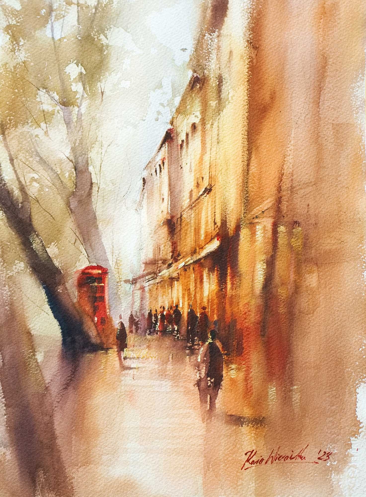 London, Straßen von Hampstead