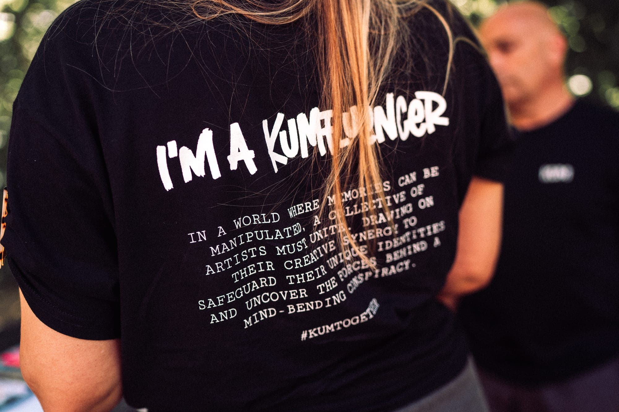 Shirt mit der Aufschrift I'm a Kumfluencer
