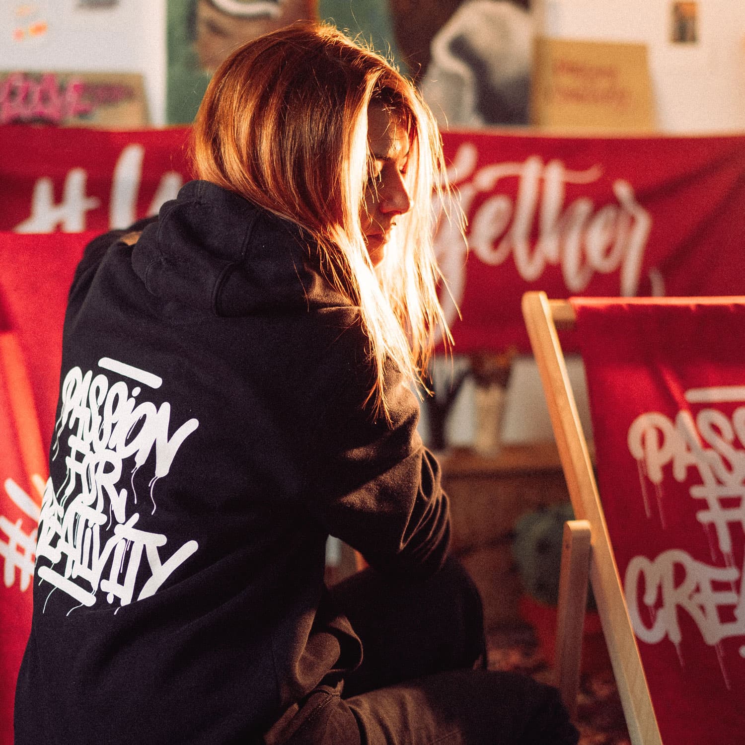 Hoodie Passion for Creativity