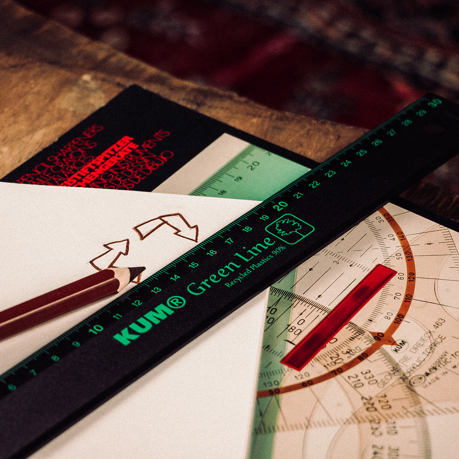 Green Line Ruler