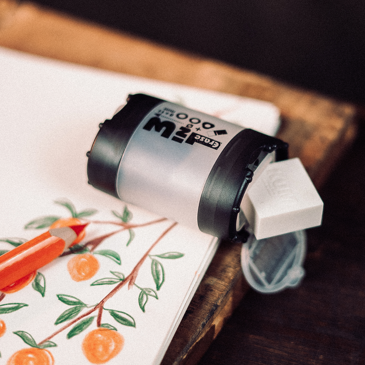 KUM 3-in-1 Neuheit Doppelanspitzer mit Radiergummi