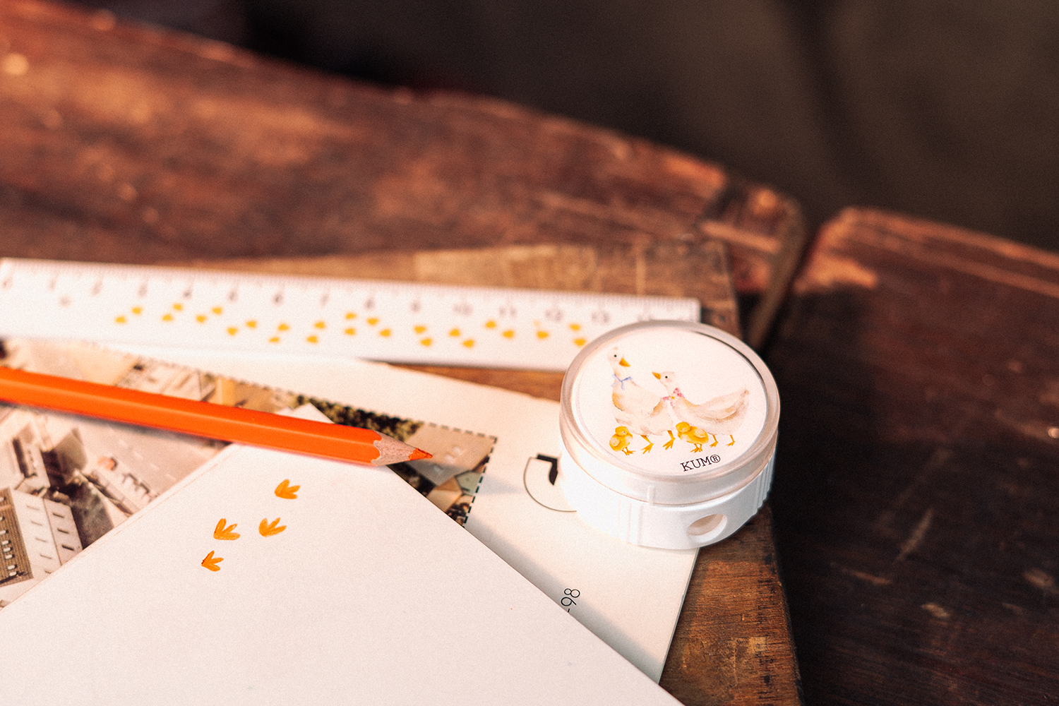 KUM Farm 206 K1 sharpener in cow design